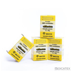 Alfinete extra fino 29 niquelado - Imagem