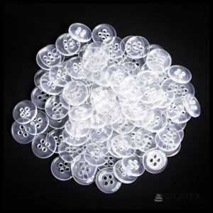 Botão transparente para camisa 18 AL 02