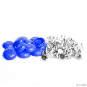 BOTÃO PINO ALUM COLOR 37 ROYAL