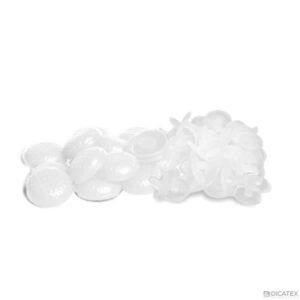 BOTÃO SIMPLES PANDA 101 BRANCO