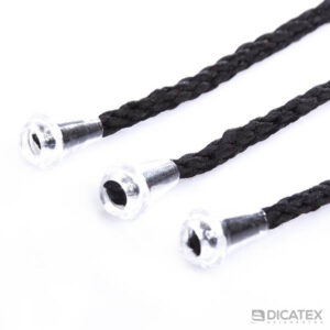 Pingente transparente para cordão