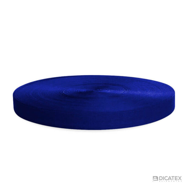 Viés elástico azul royal 4519 poliéster de 30 mm - Foto