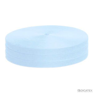 Viés elástico poliéster azul bebê 4516 de 14 mm - Foto