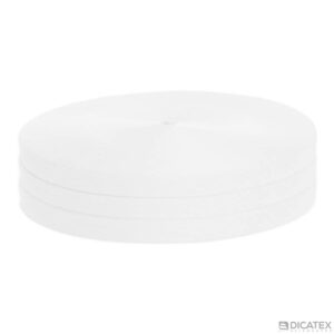 Viés elástico poliéster branco 0100 de 14 mm -Imagem