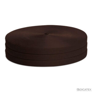 Viés elástico poliéster marrom 5500 de 14 mm - Foto