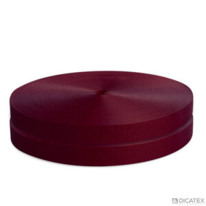 Viés poliéster bordo 4000 de gorgurão 25mm - Foto