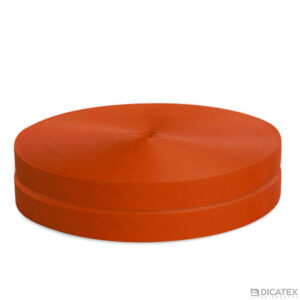 Viés poliéster laranja 1001 de gorgurão 25mm - Foto