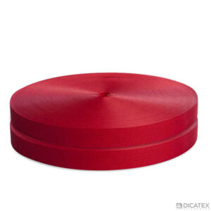 Viés poliéster vermelho 3501 de gorgurão 25mm - Foto