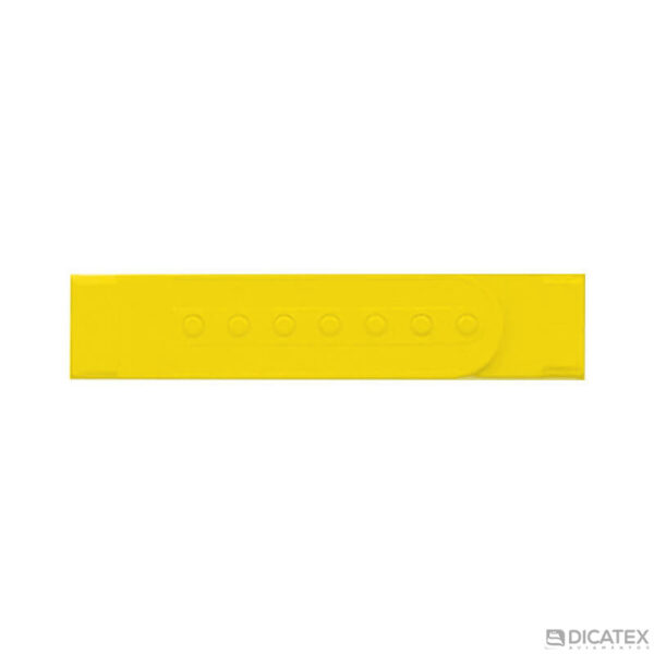 Regulador plástico simples amarelo canário - Imagem