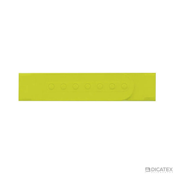 Regulador plástico simples amarelo fluorescente - Dicatex aviamentos - Imagem