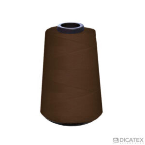 Linha 120 marrom cor para costura cód-5503 5.000 metros Alfa