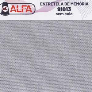 Entretela de memória cinza 91013 sem cola - Imagem