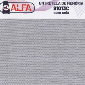 Entretela de memória cinza 91013 com cola - imagem